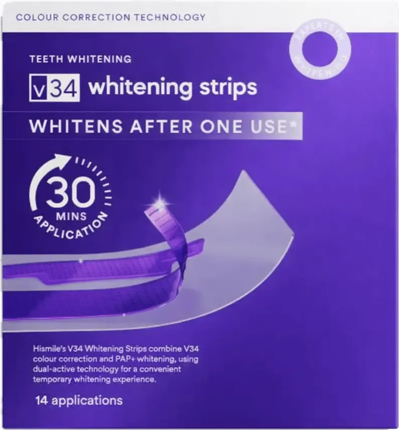 Cross-section illustration of enamel and PAP+ whitening